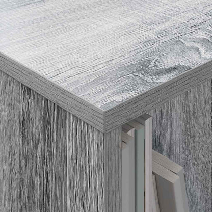 Scaffale per riviste Grigio Sonoma 102 x 30 x 45 cm