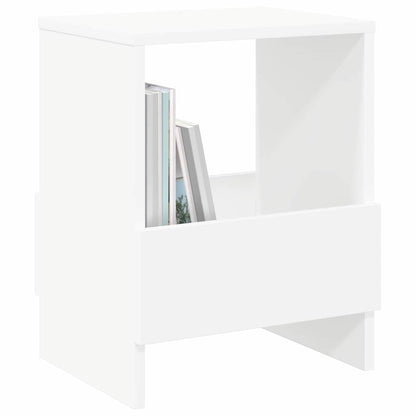 Scaffale per riviste 2 pcs Bianco 35 x 30 x 45 cm