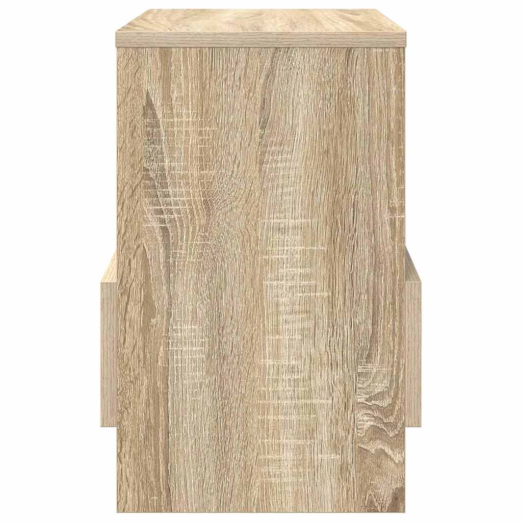 Scaffale per riviste Rovere Sonoma 35 x 30 x 45 cm