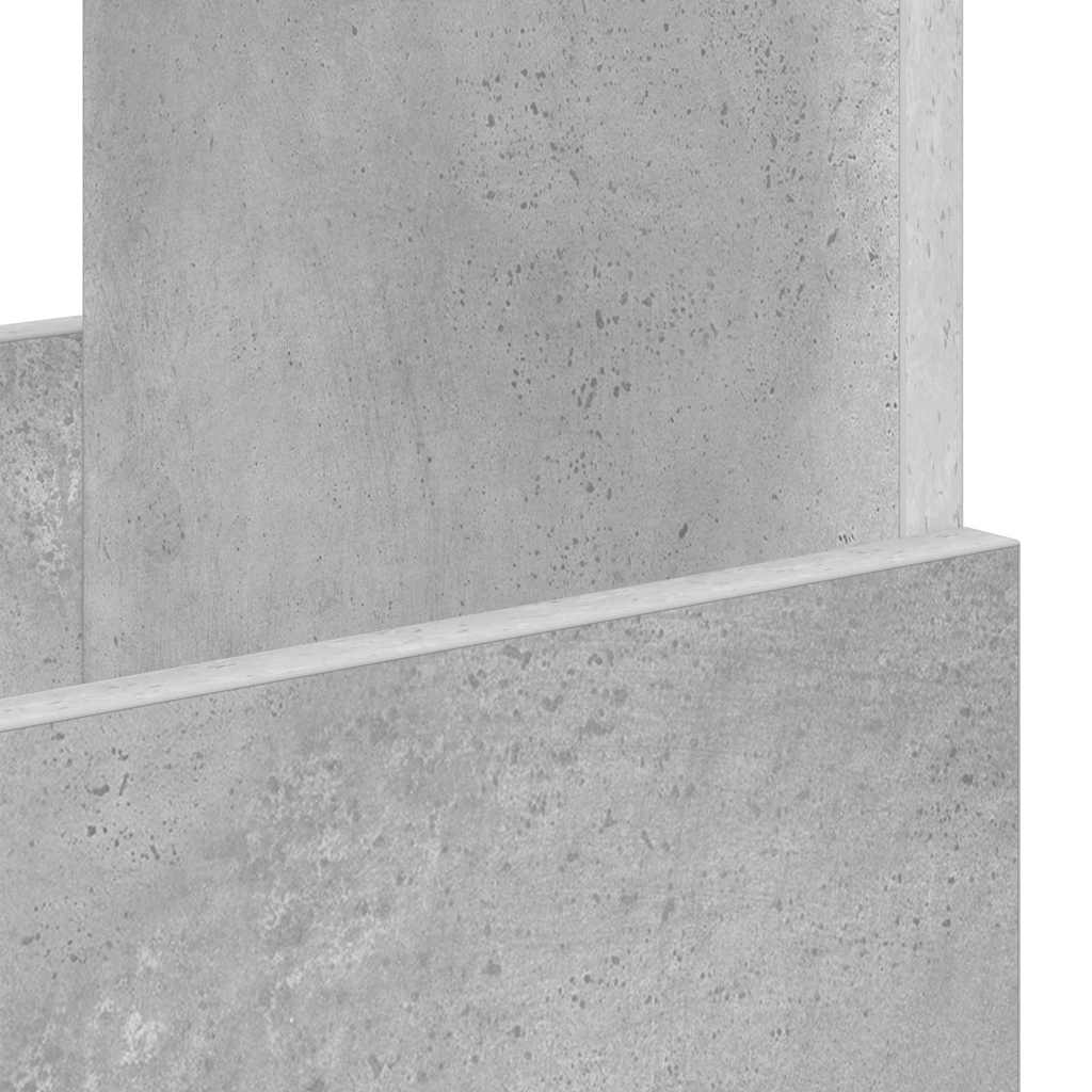 Scaffale per riviste Grigio cemento 35 x 30 x 45 cm | homemem39