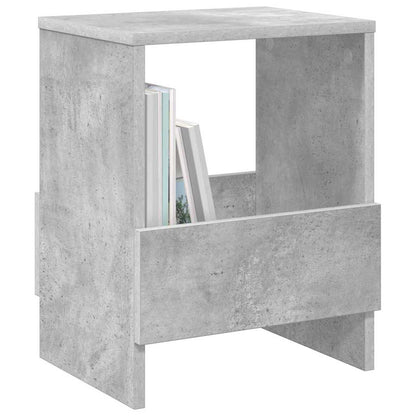 Scaffale per riviste 2 pcs Grigio cemento 35 x 30 x 45 cm
