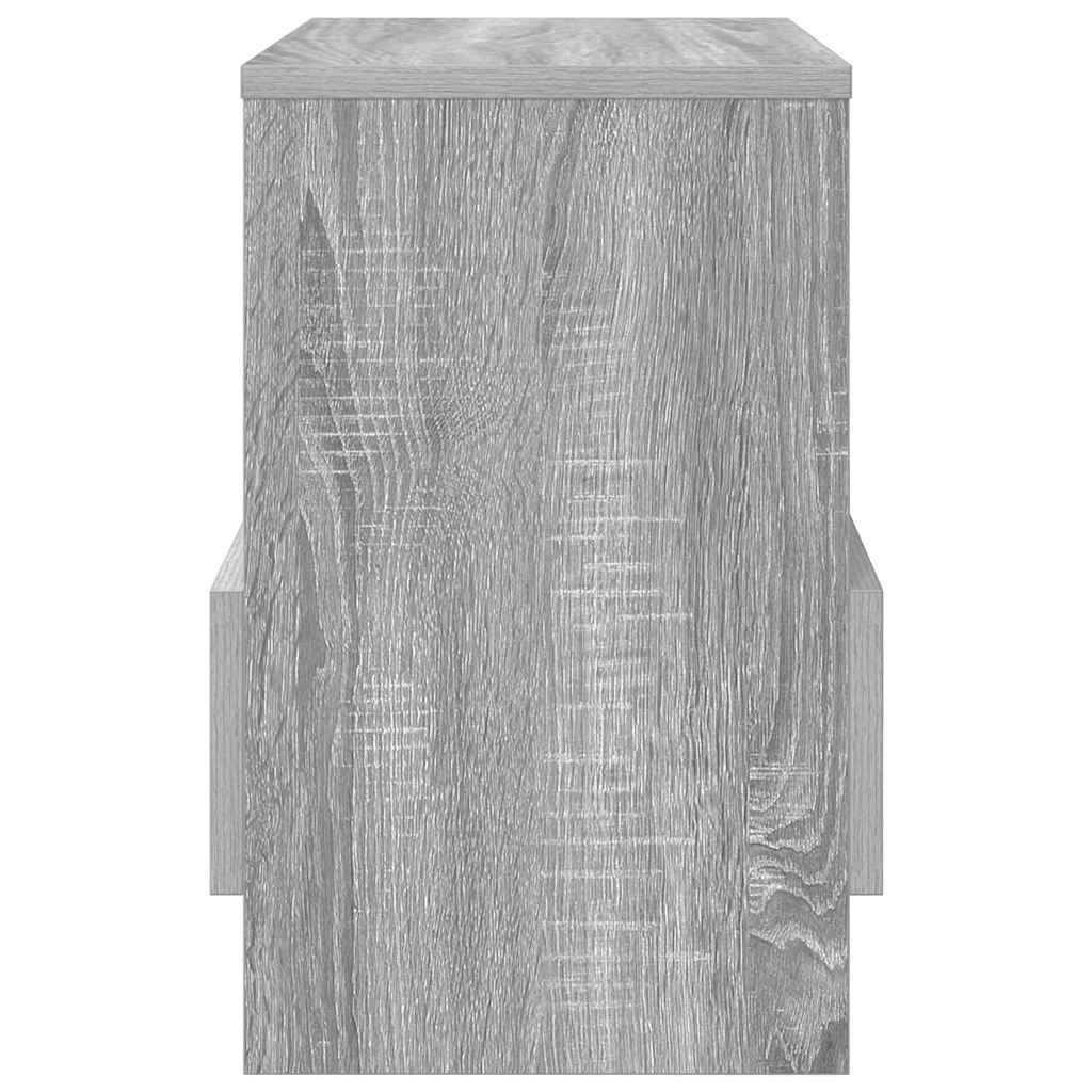 Scaffale per riviste 2 pcs Grigio Sonoma 35 x 30 x 45 cm