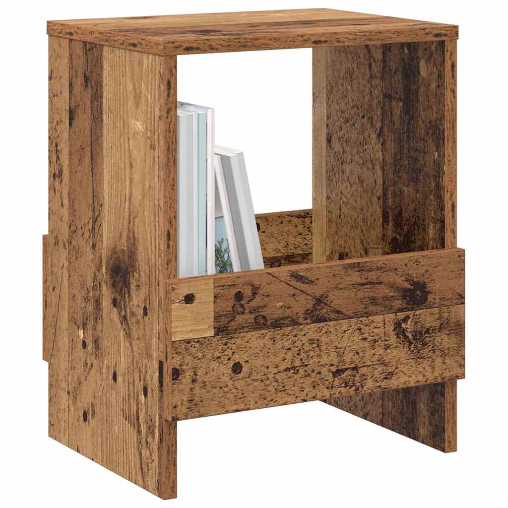 Scaffale per riviste Legno vecchio 35 x 30 x 45 cm