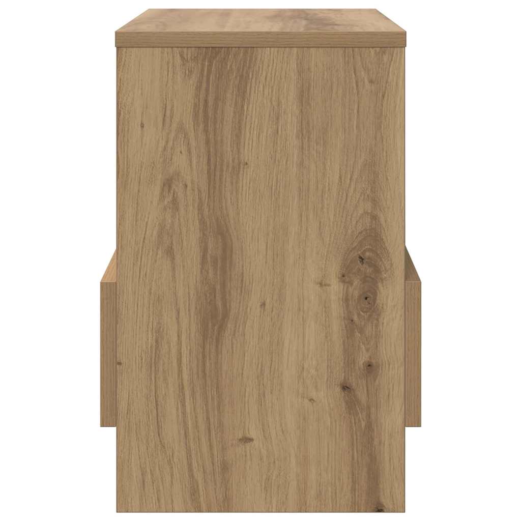 Scaffale per riviste Rovere artigianale 35 x 30 x 45 cm