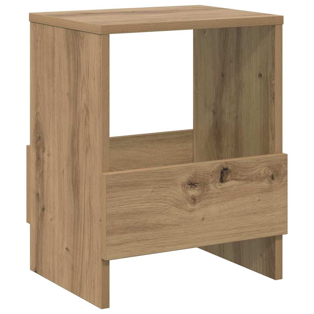 Scaffale per riviste 2 pcs Rovere artigianale 35 x 30 x 45 cm