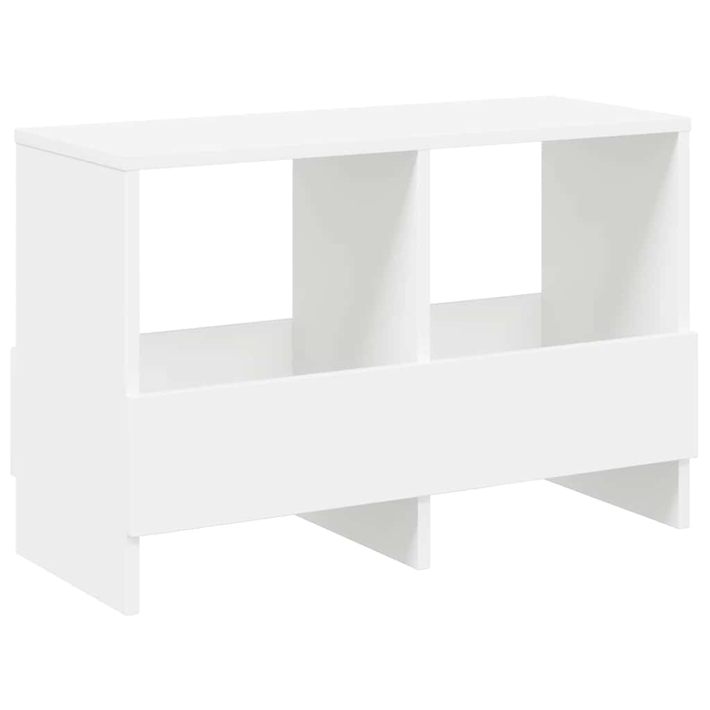 Scaffale per riviste Bianco 68,5 x 30 x 45 cm