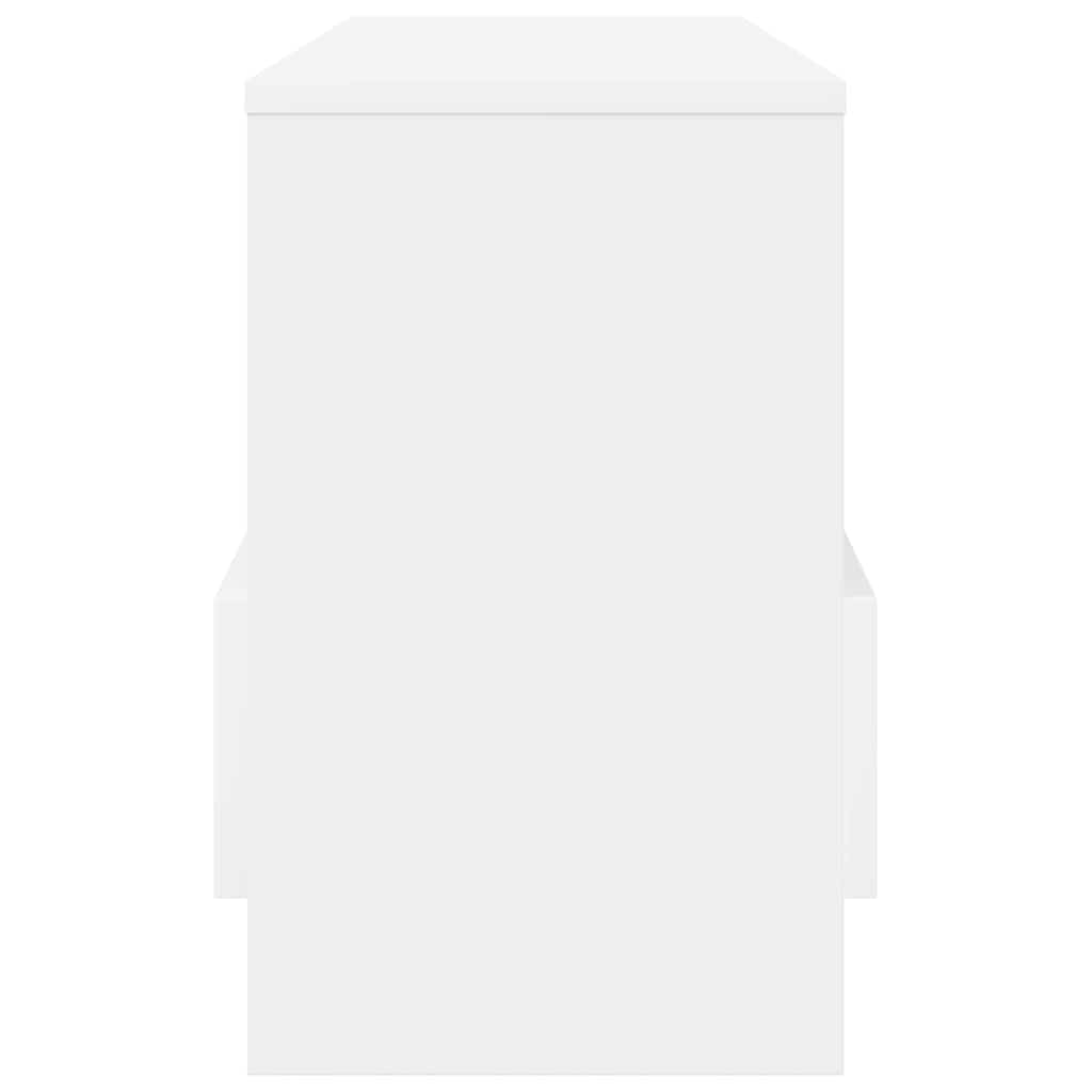 Scaffale per riviste Bianco 68,5 x 30 x 45 cm