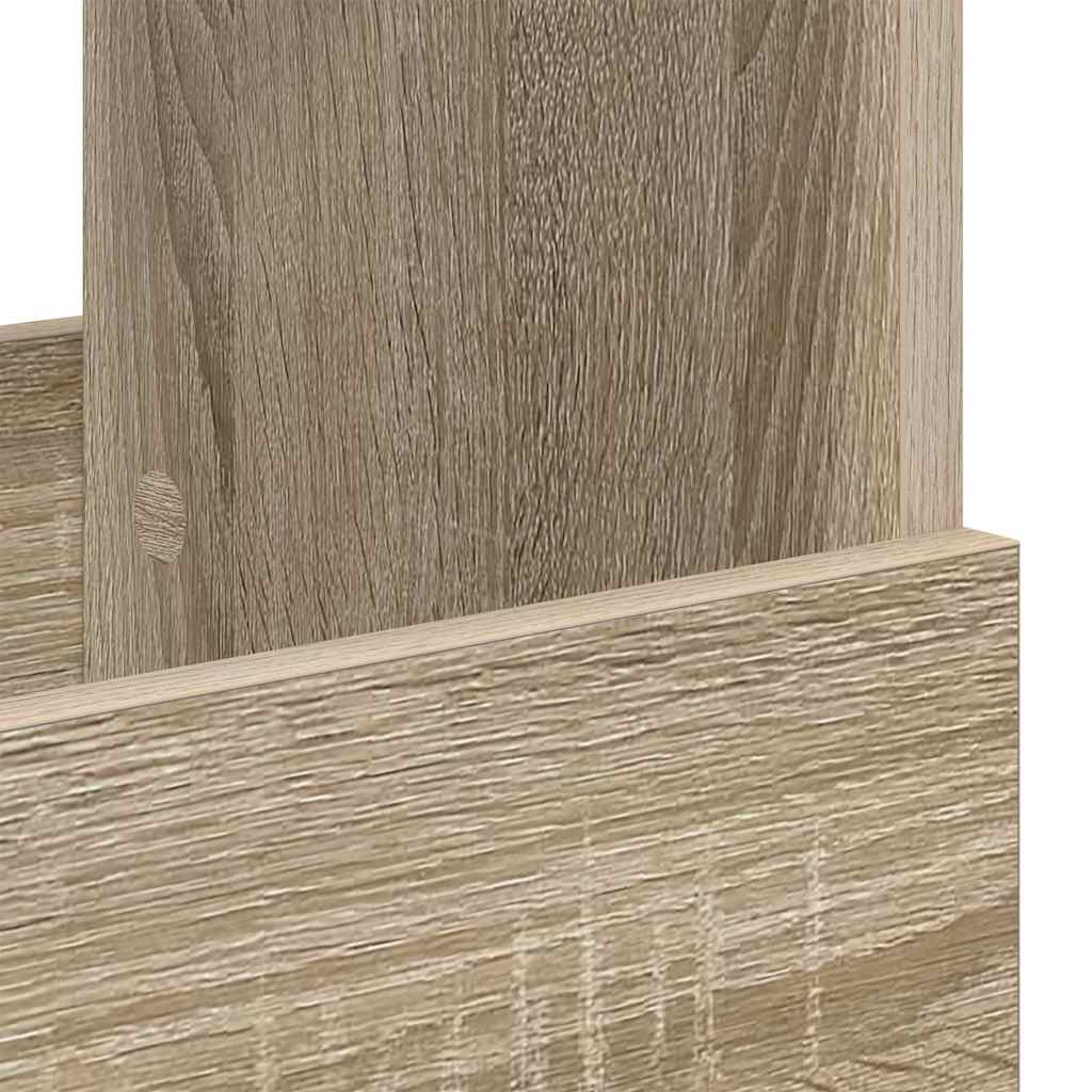 Scaffale per riviste Rovere Sonoma 68,5 x 30 x 45 cm
