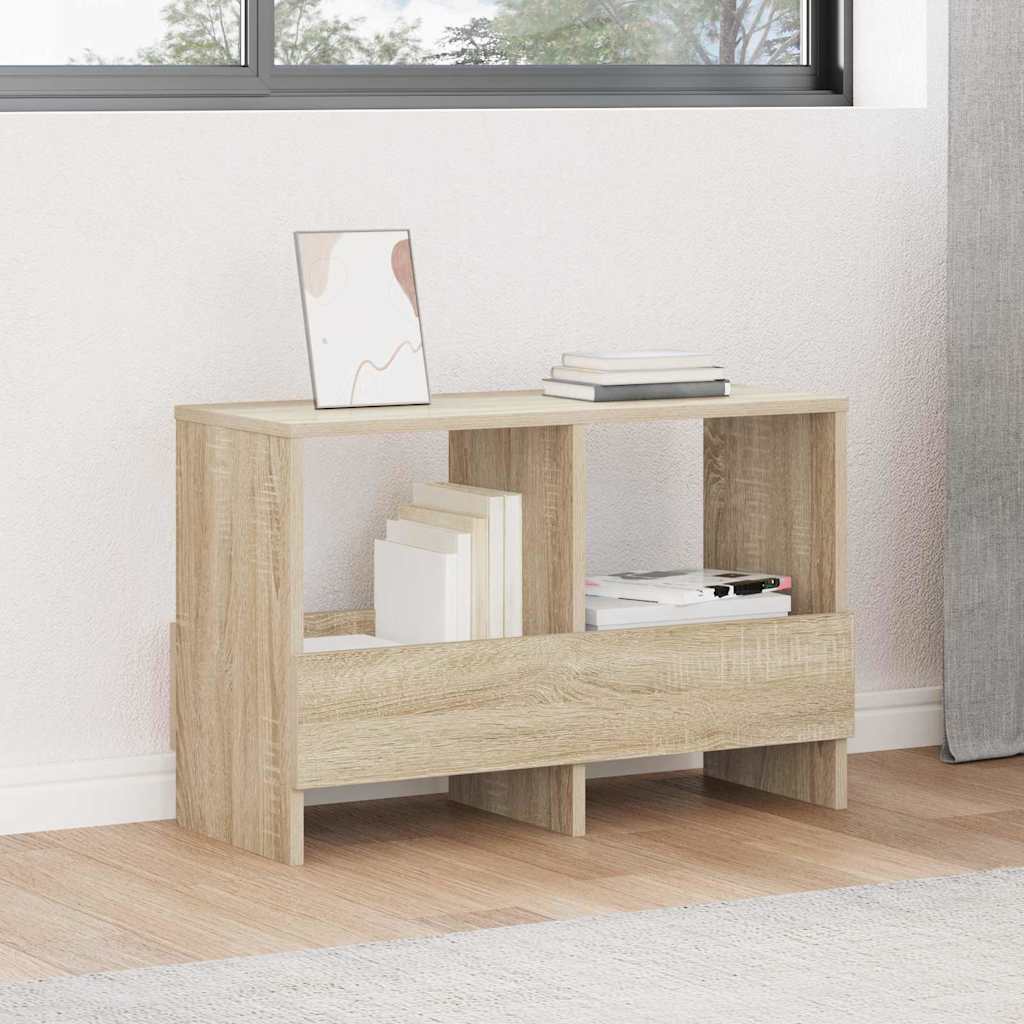 Scaffale per riviste Rovere Sonoma 68,5 x 30 x 45 cm