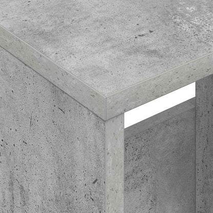 Scaffale per riviste Grigio cemento 68,5 x 30 x 45 cm