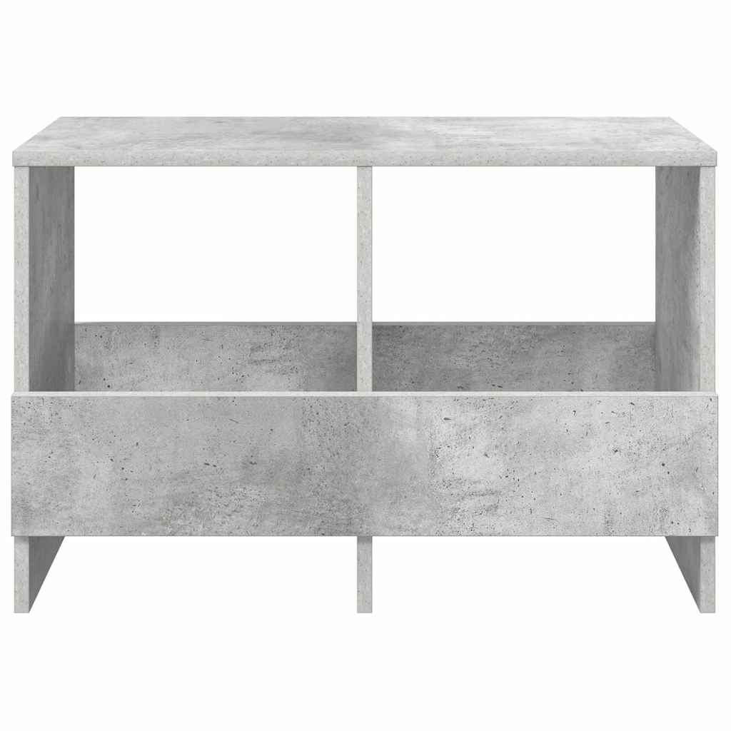Scaffale per riviste Grigio cemento 68,5 x 30 x 45 cm