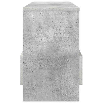 Scaffale per riviste Grigio cemento 68,5 x 30 x 45 cm