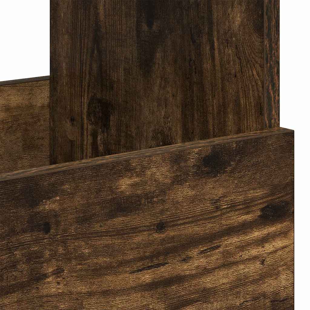 Scaffale per riviste Rovere fumé 68,5 x 30 x 45 cm | homemem39
