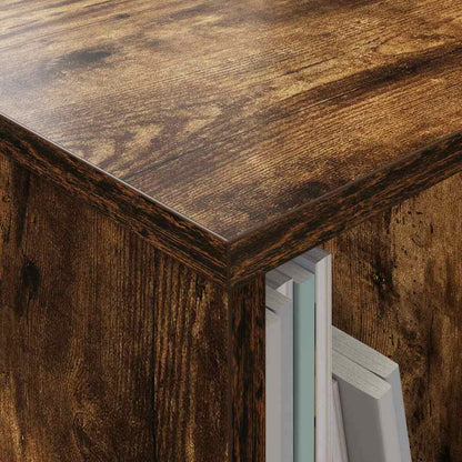 Scaffale per riviste Rovere fumé 68,5 x 30 x 45 cm