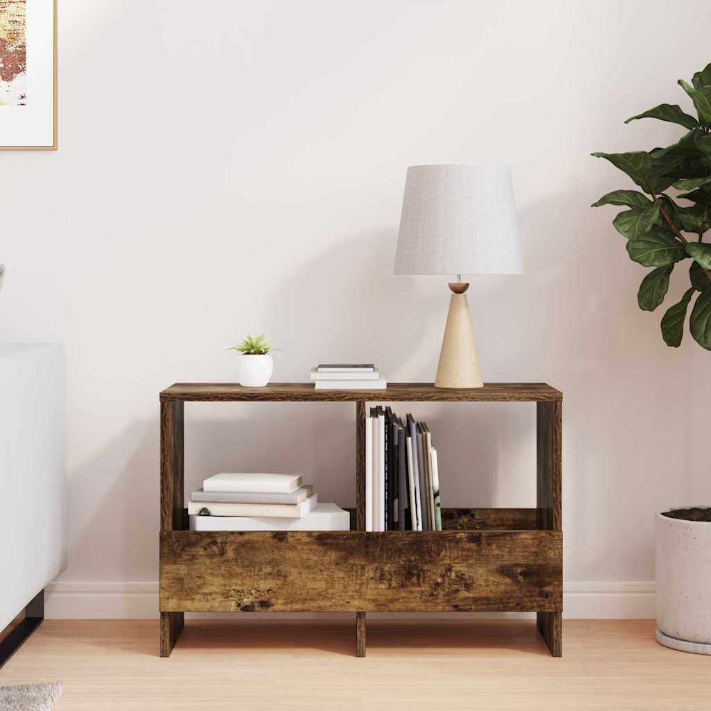 Scaffale per riviste Rovere fumé 68,5 x 30 x 45 cm