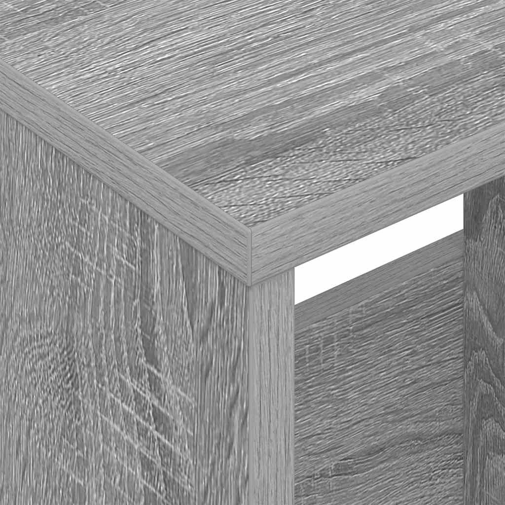 Scaffale per riviste Grigio Sonoma 68,5 x 30 x 45 cm