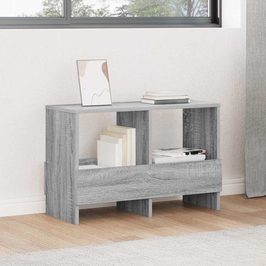 Scaffale per riviste Grigio Sonoma 68,5 x 30 x 45 cm