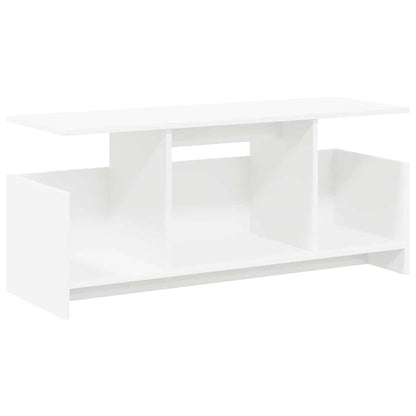 Supporto TV Bianco 102 x 35 x 45 cm Legno multistrato