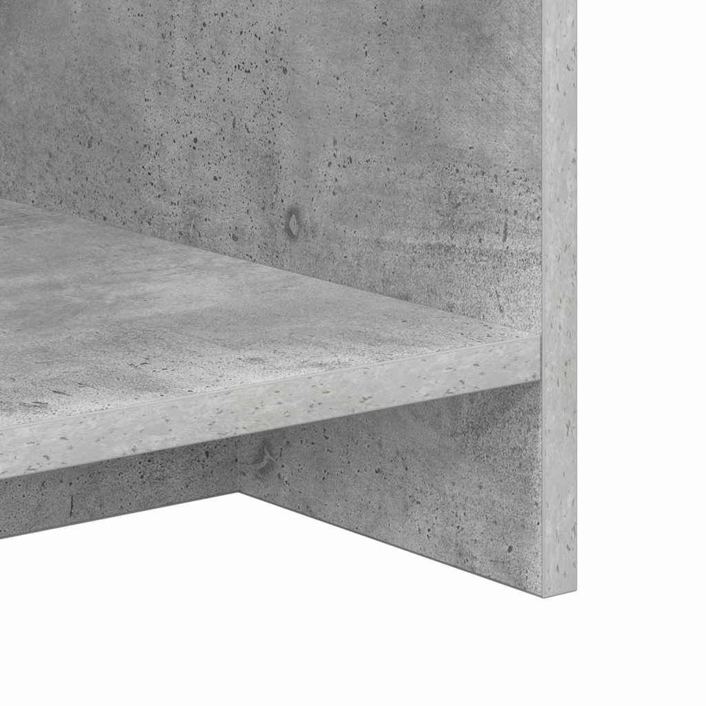 Supporto TV Grigio cemento 102 x 35 x 45 cm Legno multistrato