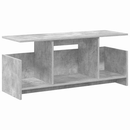 Supporto TV Grigio cemento 102 x 35 x 45 cm Legno multistrato