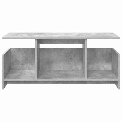 Supporto TV Grigio cemento 102 x 35 x 45 cm Legno multistrato