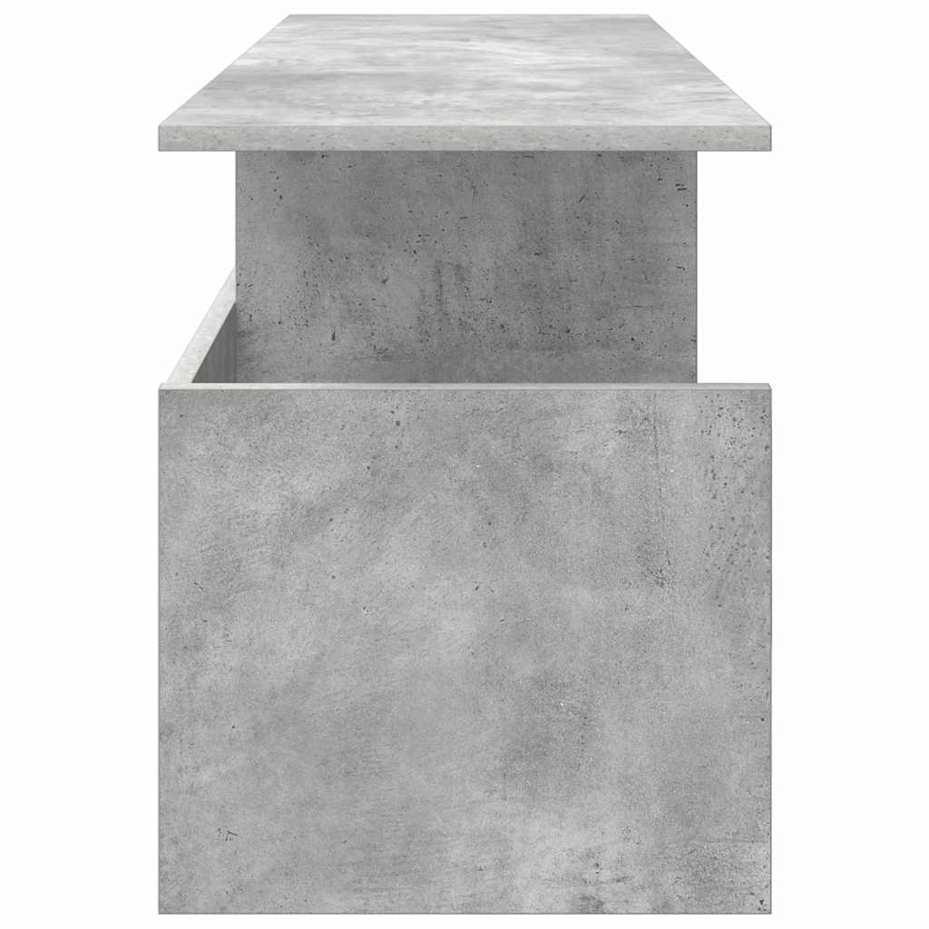 Supporto TV Grigio cemento 102 x 35 x 45 cm Legno multistrato