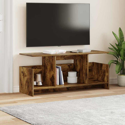 Supporto TV Rovere fumé 102 x 35 x 45 cm Legno multistrato