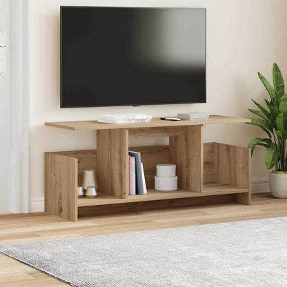 Supporto TV Rovere artigianale 102 x 35 x 45 cm