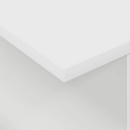 Supporto TV 2 pcs Bianco 50 x 35 x 45 cm Legno multistrato