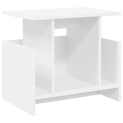 Supporto TV 2 pcs Bianco 50 x 35 x 45 cm Legno multistrato