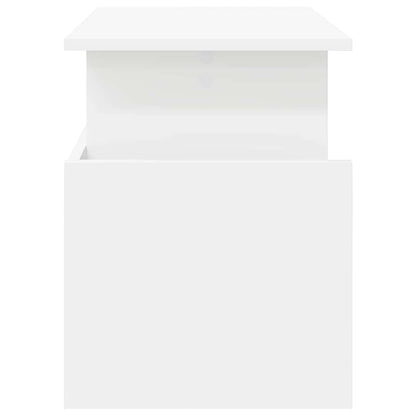 Supporto TV 2 pcs Bianco 50 x 35 x 45 cm Legno multistrato