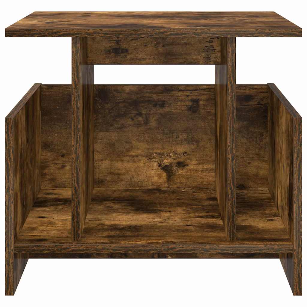 Supporto TV 2 pcs Rovere fumé 50 x 35 x 45 cm Legno multistrato