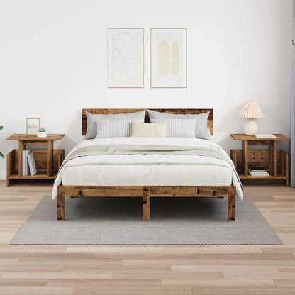 Supporto TV 2 pcs Legno vecchio 50 x 35 x 45 cm