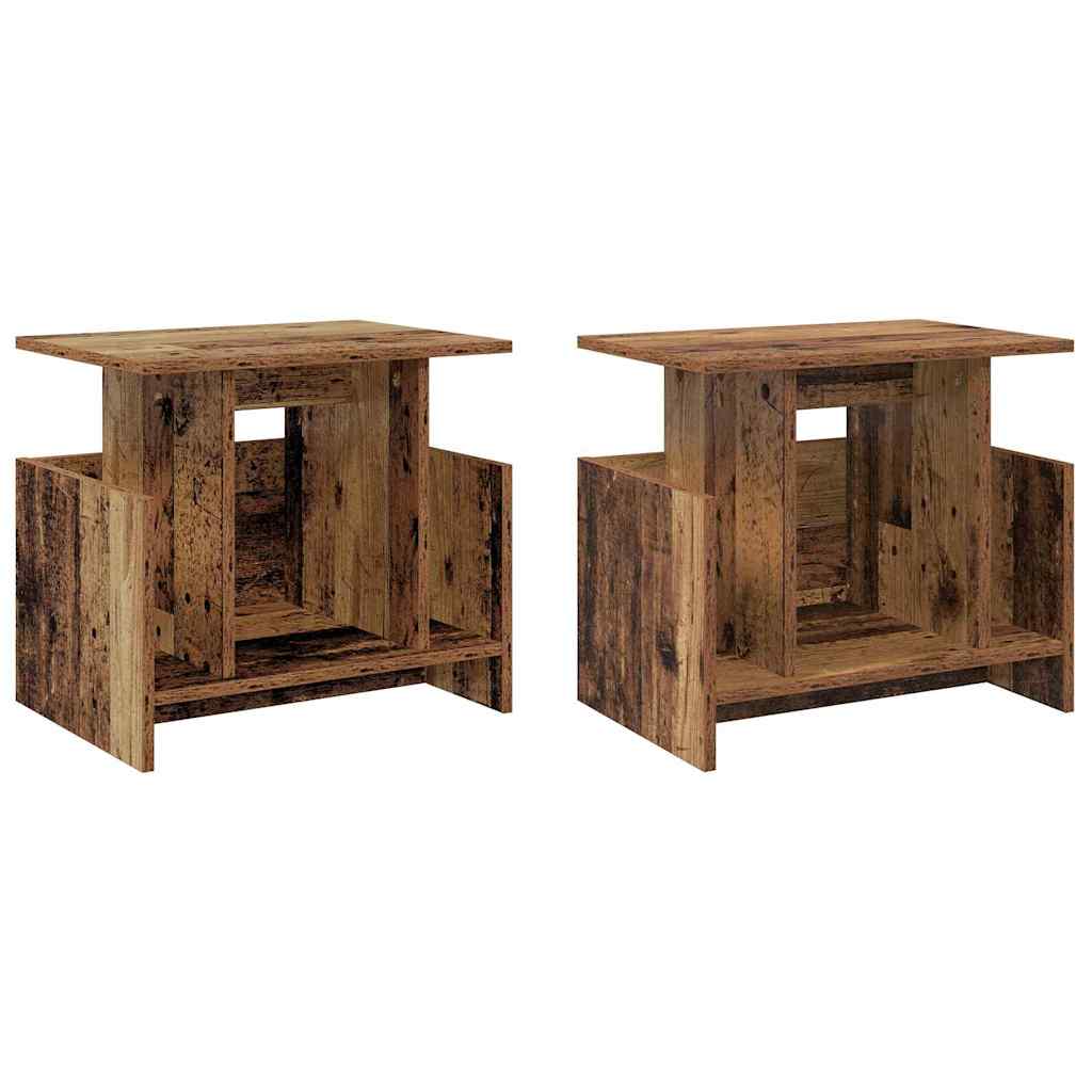 Supporto TV 2 pcs Legno vecchio 50 x 35 x 45 cm