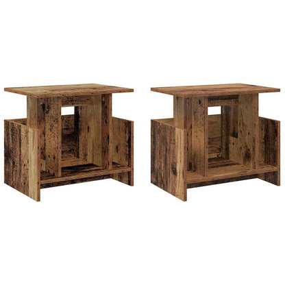 Supporto TV 2 pcs Legno vecchio 50 x 35 x 45 cm