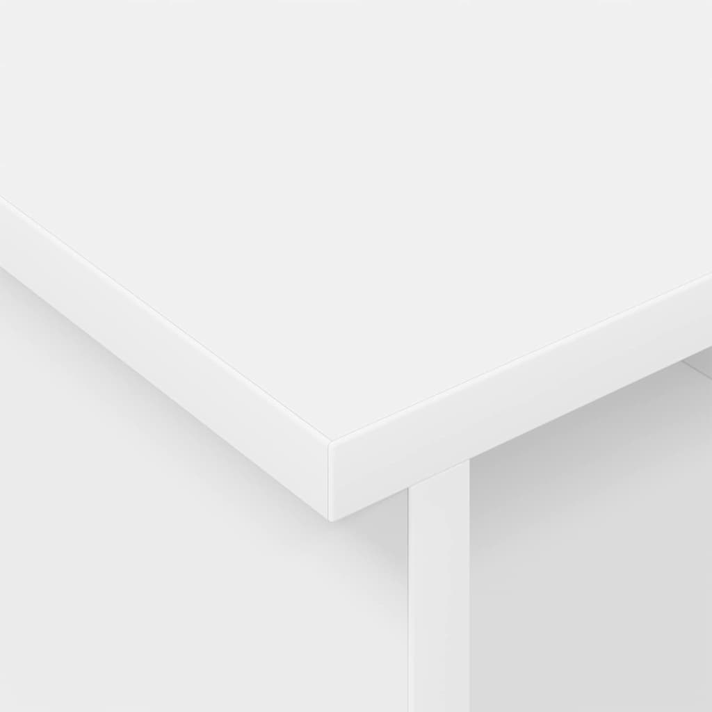 Supporto TV Bianco 100 x 35 x 35 cm Legno multistrato