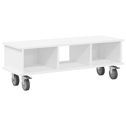 Supporto TV Bianco 100 x 35 x 35 cm Legno multistrato