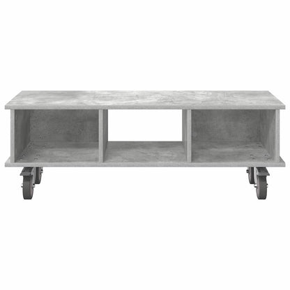 Supporto TV Grigio cemento 100 x 35 x 35 cm Legno multistrato