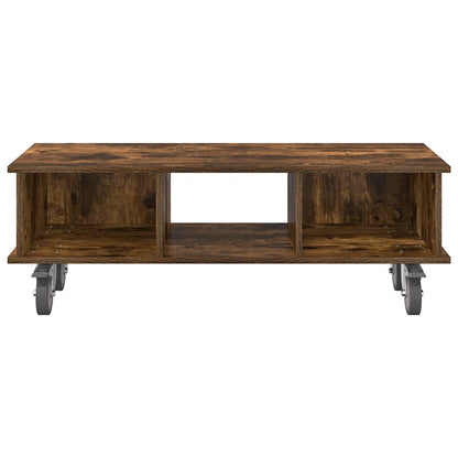 Supporto TV Rovere fumé 100 x 35 x 35 cm Legno multistrato