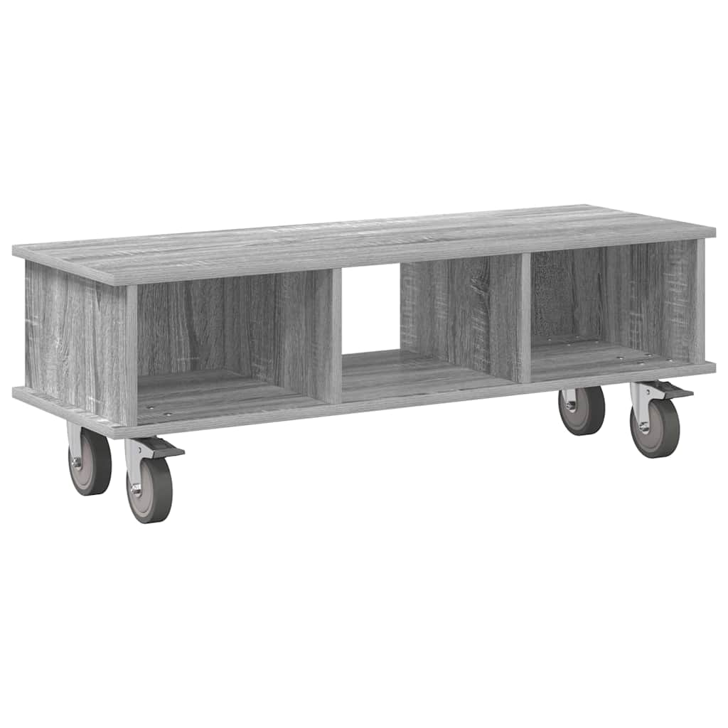 Supporto TV Grigio Sonoma 100 x 35 x 35 cm Legno multistrato
