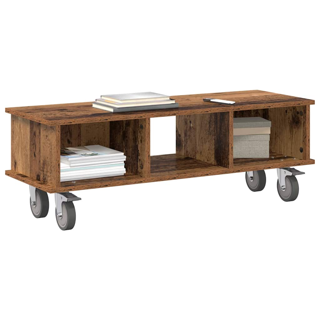 Supporto TV Legno vecchio 100 x 35 x 35 cm Legno multistrato