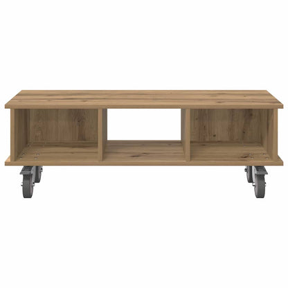 Supporto TV Rovere artigianale 100 x 35 x 35 cm