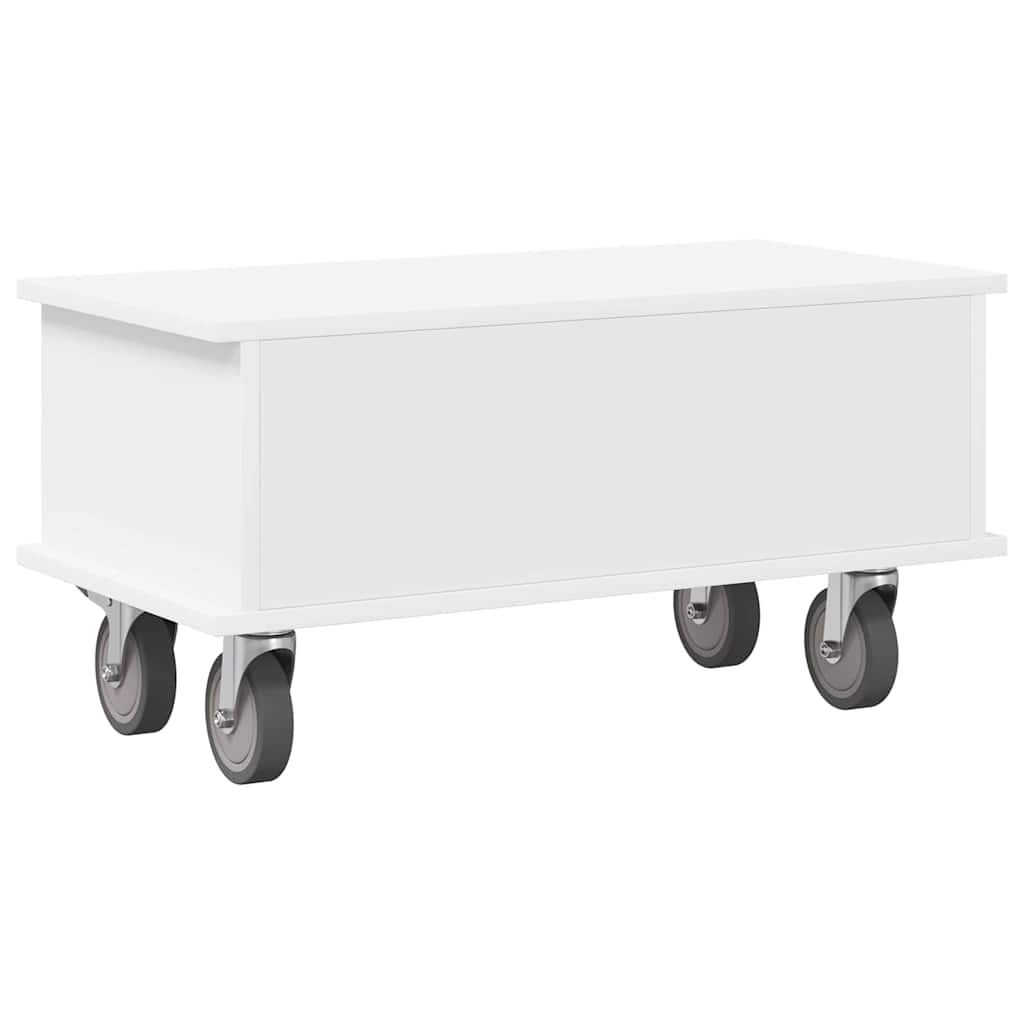 Supporto TV Bianco 68,5 x 35 x 35 cm Legno multistrato