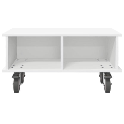 Supporto TV Bianco 68,5 x 35 x 35 cm Legno multistrato