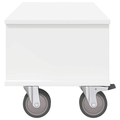 Supporto TV Bianco 68,5 x 35 x 35 cm Legno multistrato