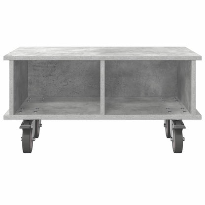 Supporto TV Grigio cemento 68,5 x 35 x 35 cm Legno multistrato