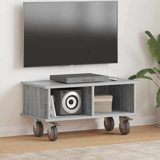 Supporto TV Grigio Sonoma 68,5 x 35 x 35 cm Legno multistrato