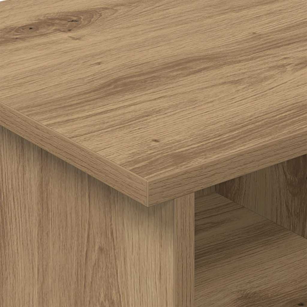 Supporto TV Rovere artigianale 68,5 x 35 x 35 cm