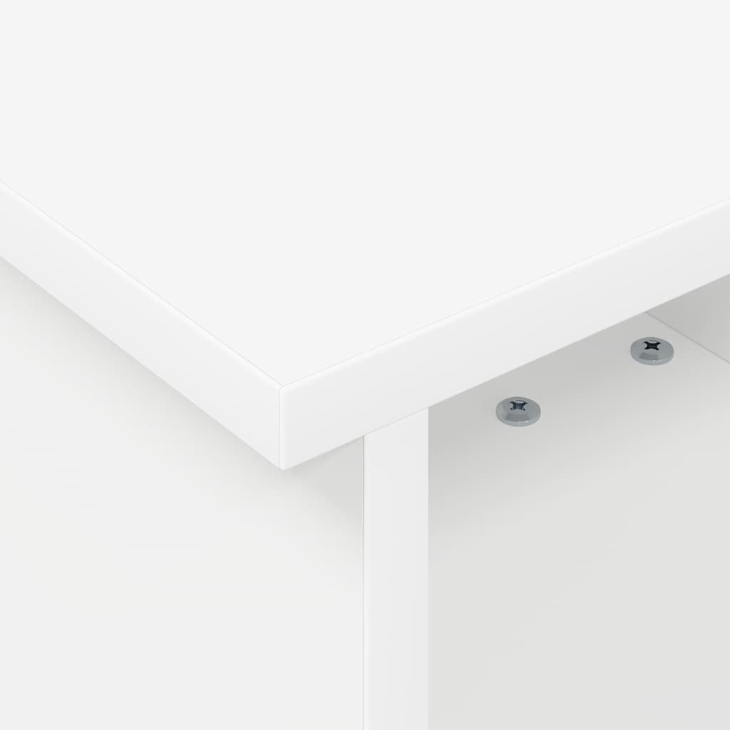 Supporto TV Bianco 37 x 35 x 35 cm Legno multistrato