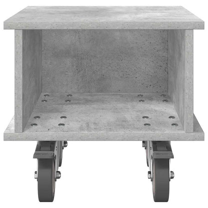 Supporto TV Grigio cemento 37 x 35 x 35 cm Legno multistrato